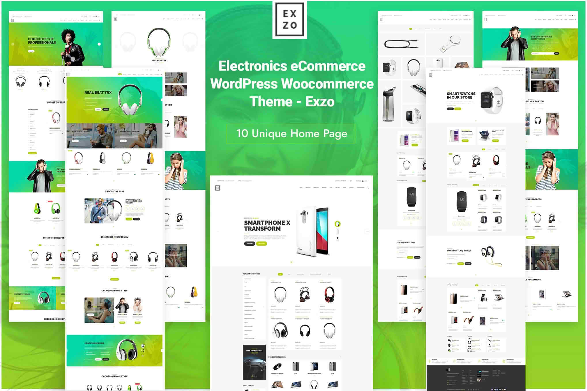 Download Electronics eCommerce WordPress Woocommerce Theme - Exzo GPL WordPress Plugin
