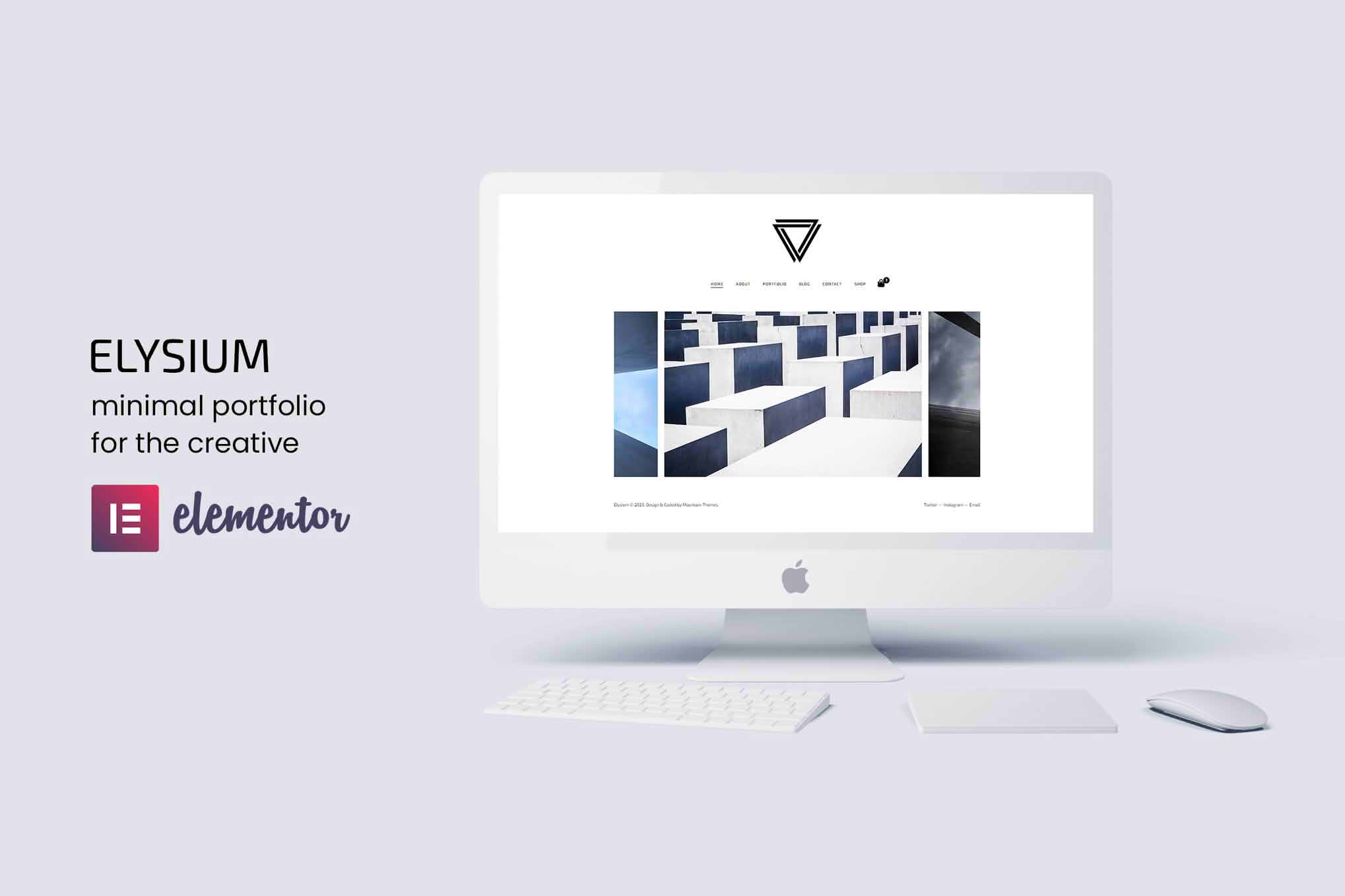 Download Elysium - Minimal WordPress Portfolio Theme GPL WordPress Plugin