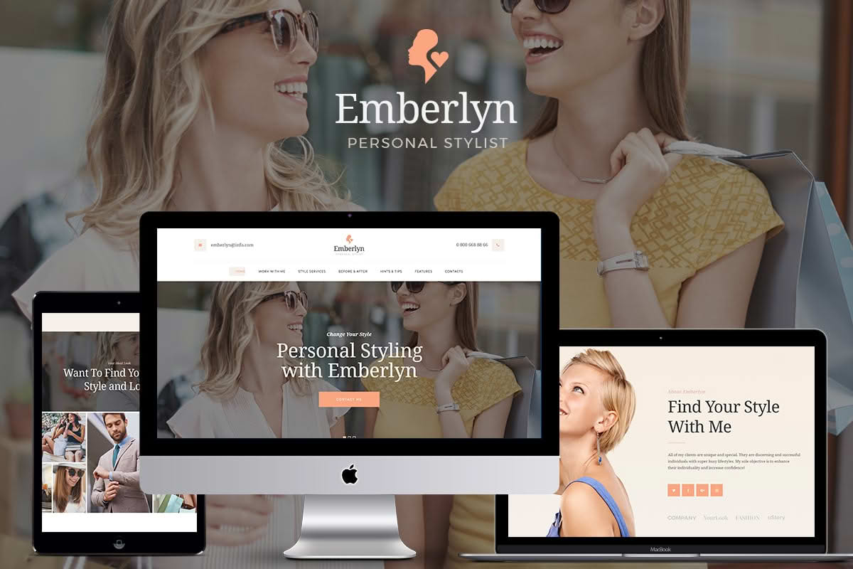 Download Emberlyn | Personal Stylist & Fashion Clothing WordPress Theme GPL WordPress Plugin