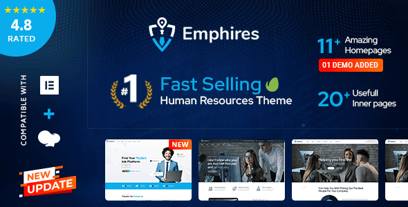 Download Emphires - Human Resources & Recruiting Theme GPL WordPress Plugin