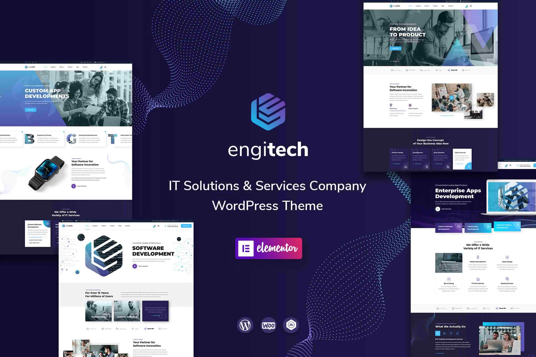 Download Engitech - IT Solutions & Services WordPress Theme GPL WordPress Plugin