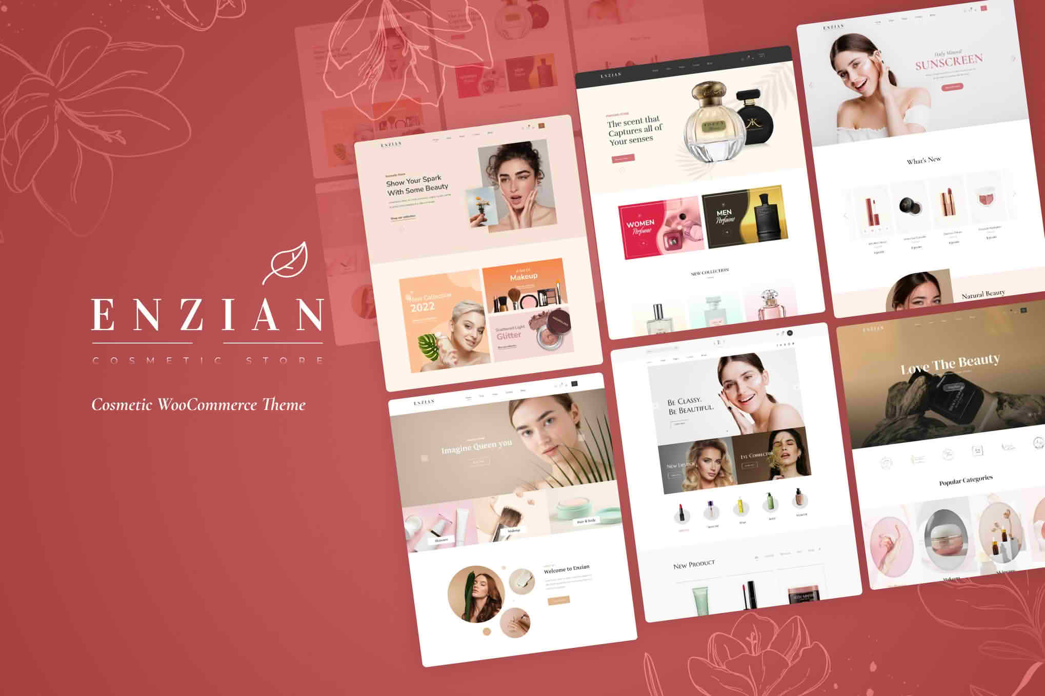 Download Enzian - Beauty & Cosmetic WooCommerce Theme GPL WordPress Plugin