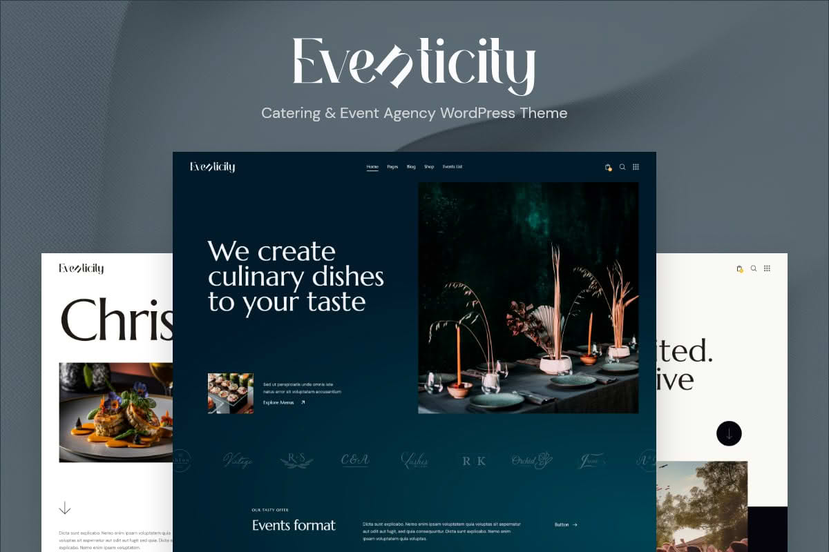 Download Eventicity - Catering & Meeting Conference WordPress Theme GPL WordPress Plugin