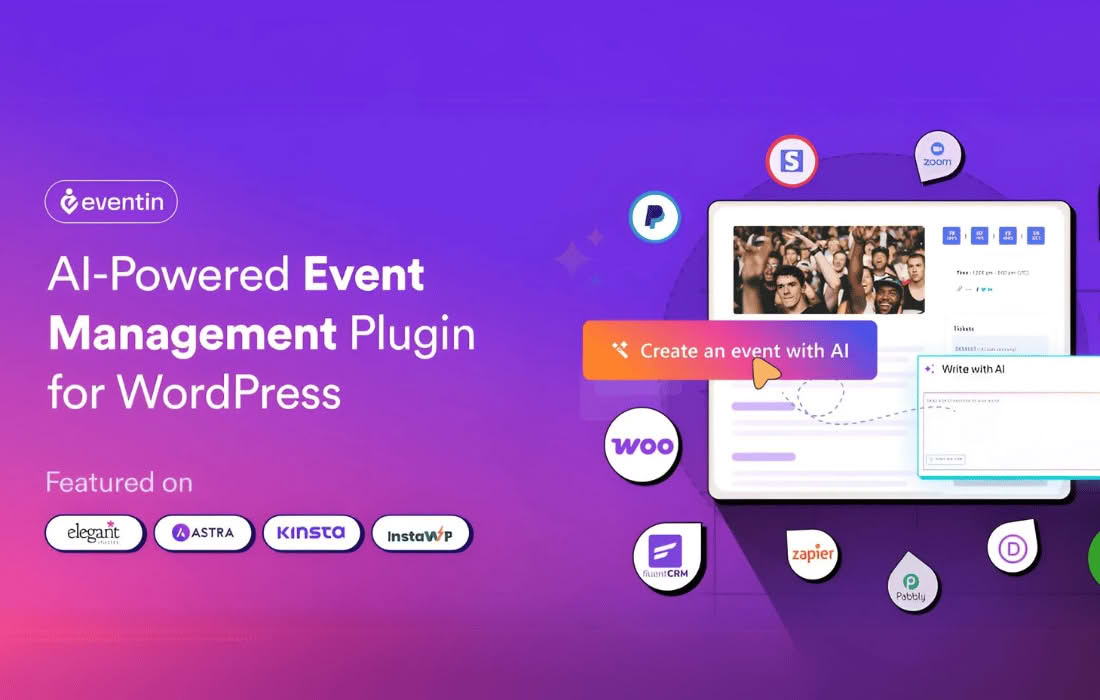 Eventin Addon for FluentCart