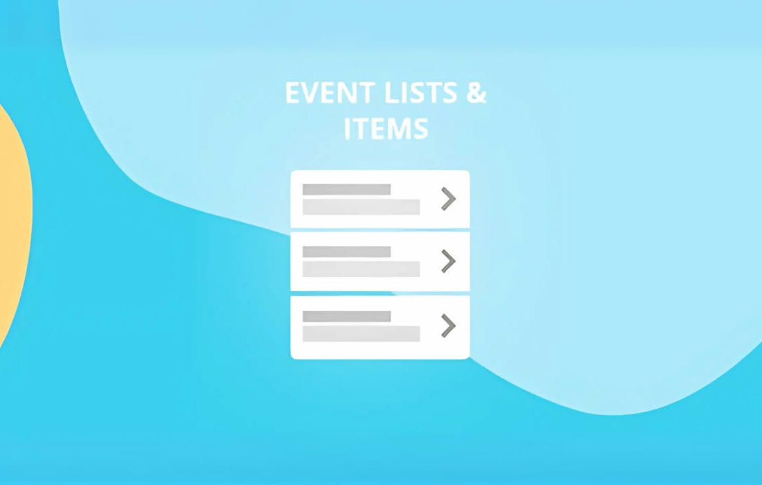 Download EventOn Lists and Items Add-on