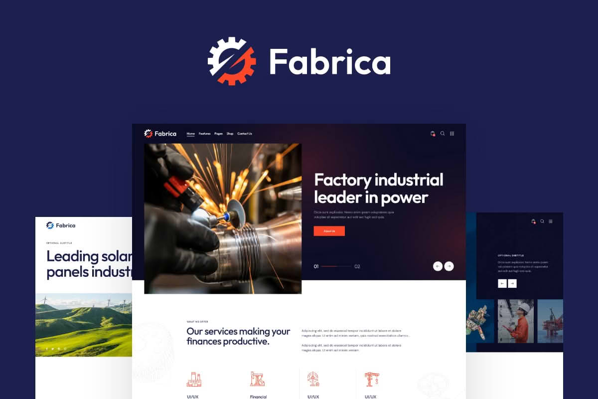 Download Fabrica - Industrial & Engineering Factory WordPress Theme GPL WordPress Plugin