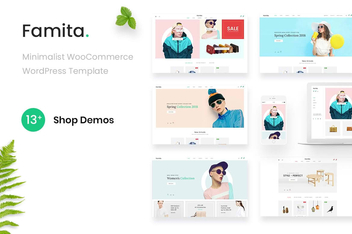 Download Famita - Minimalist WooCommerce WordPress Theme GPL WordPress Plugin