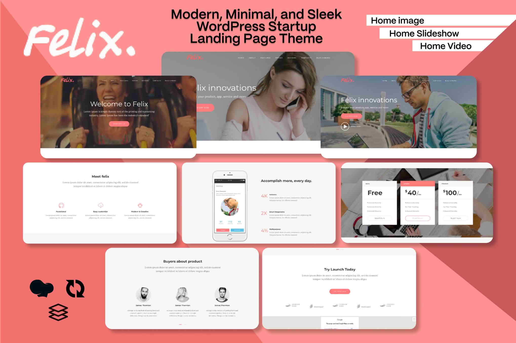 Download Felix – Personal Blogging WordPress Theme GPL WordPress Plugin