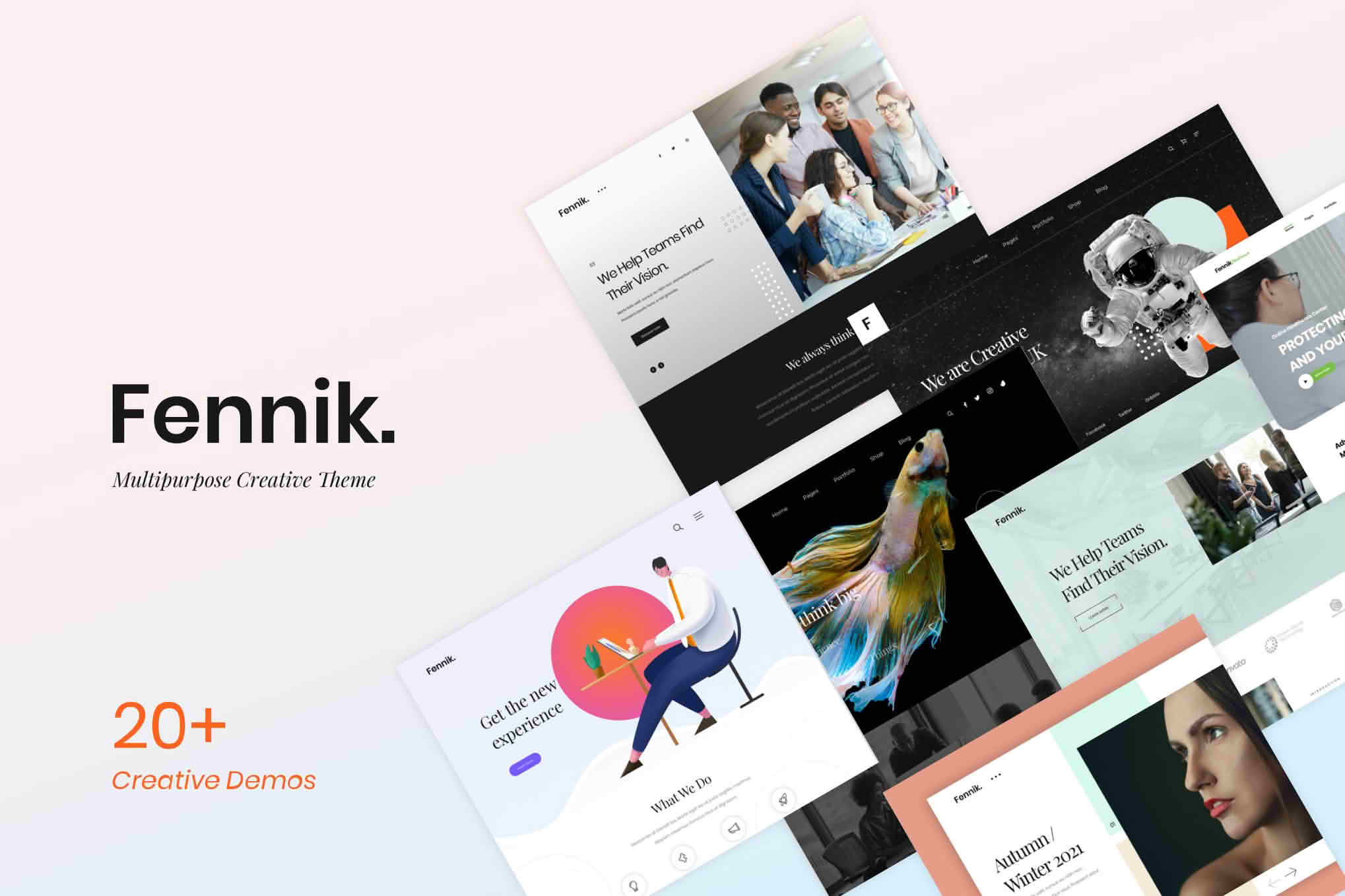 Download Fennik - Multipurpose Creative Theme GPL WordPress Plugin