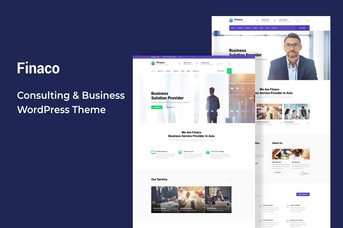 Download Finaco - Consulting & Business WordPress Theme GPL WordPress Plugin