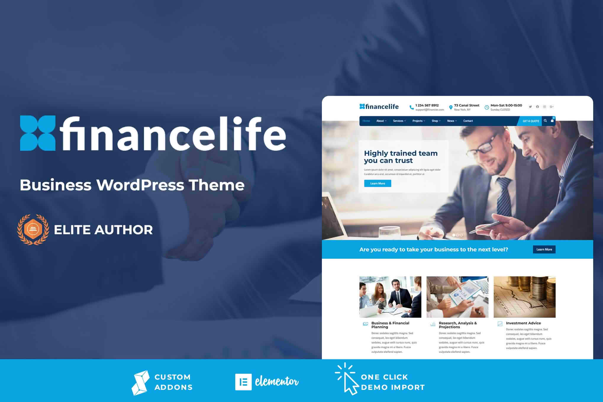Download FinanceLife - Business WordPress Theme GPL WordPress Plugin