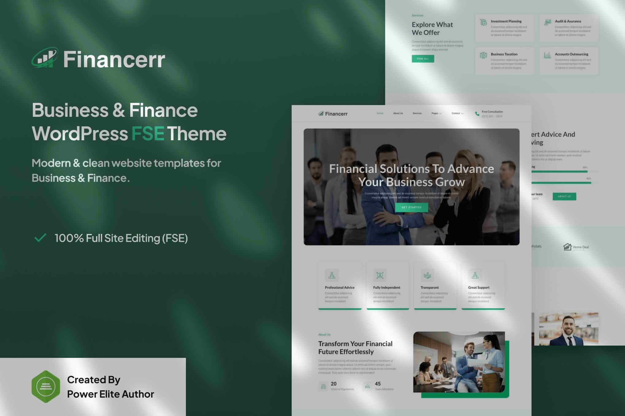 Download Financerr – Business & Finance FSE WordPress Theme GPL WordPress Plugin