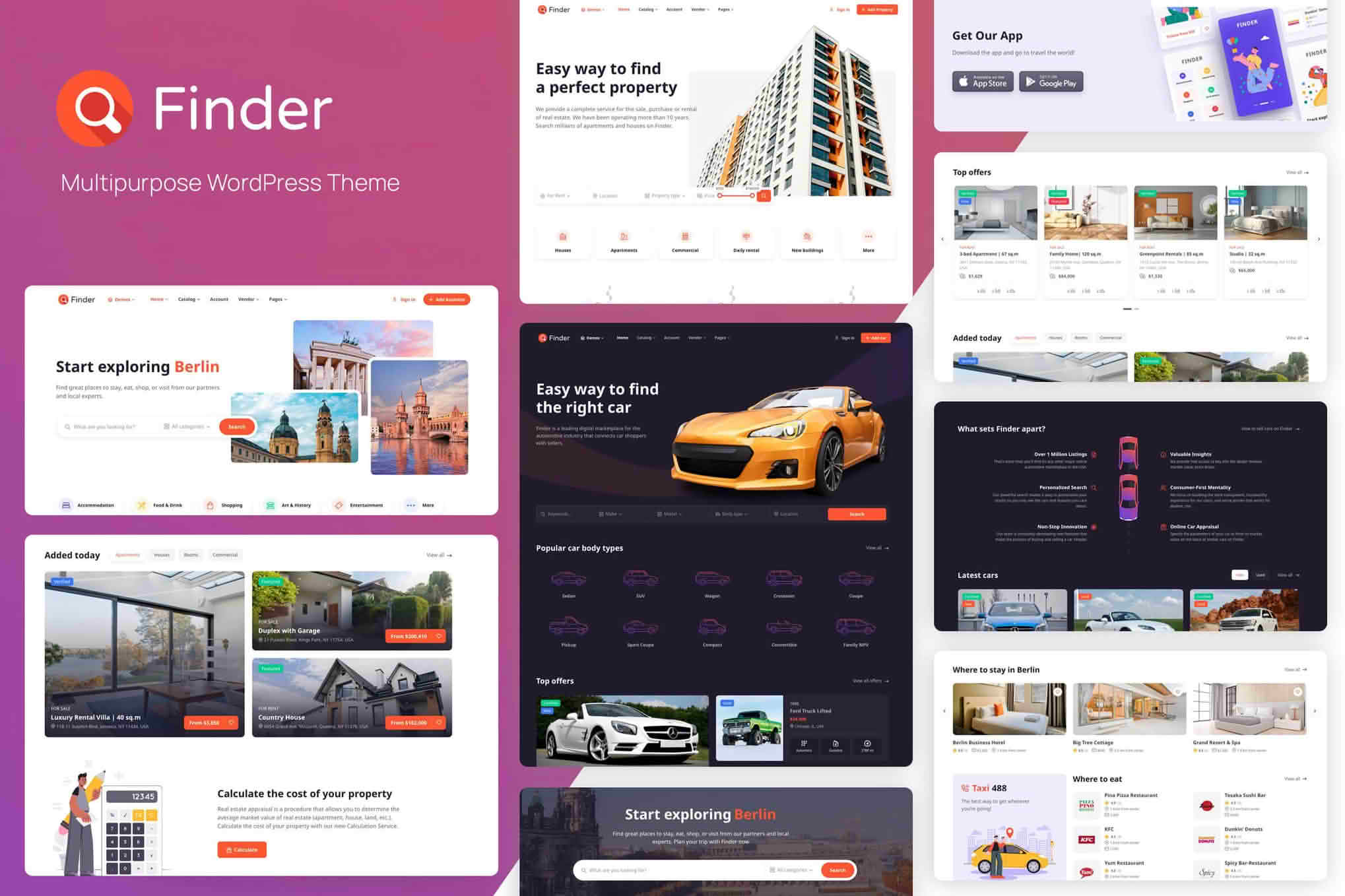 Download Finder - Multipurpose Directory & Listing WordPress theme GPL WordPress Plugin