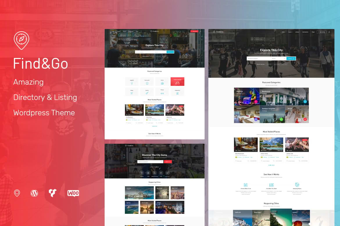 Download Findgo - Directory Listing WordPress Theme GPL WordPress Plugin