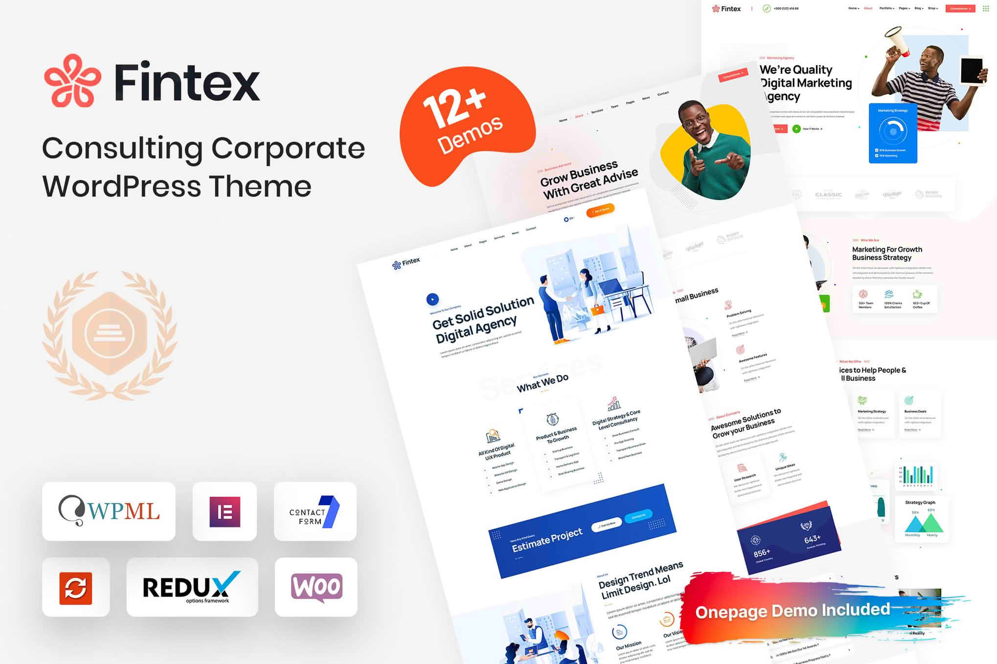 Download Fintex - Consulting Corporate WordPress Theme GPL WordPress Plugin