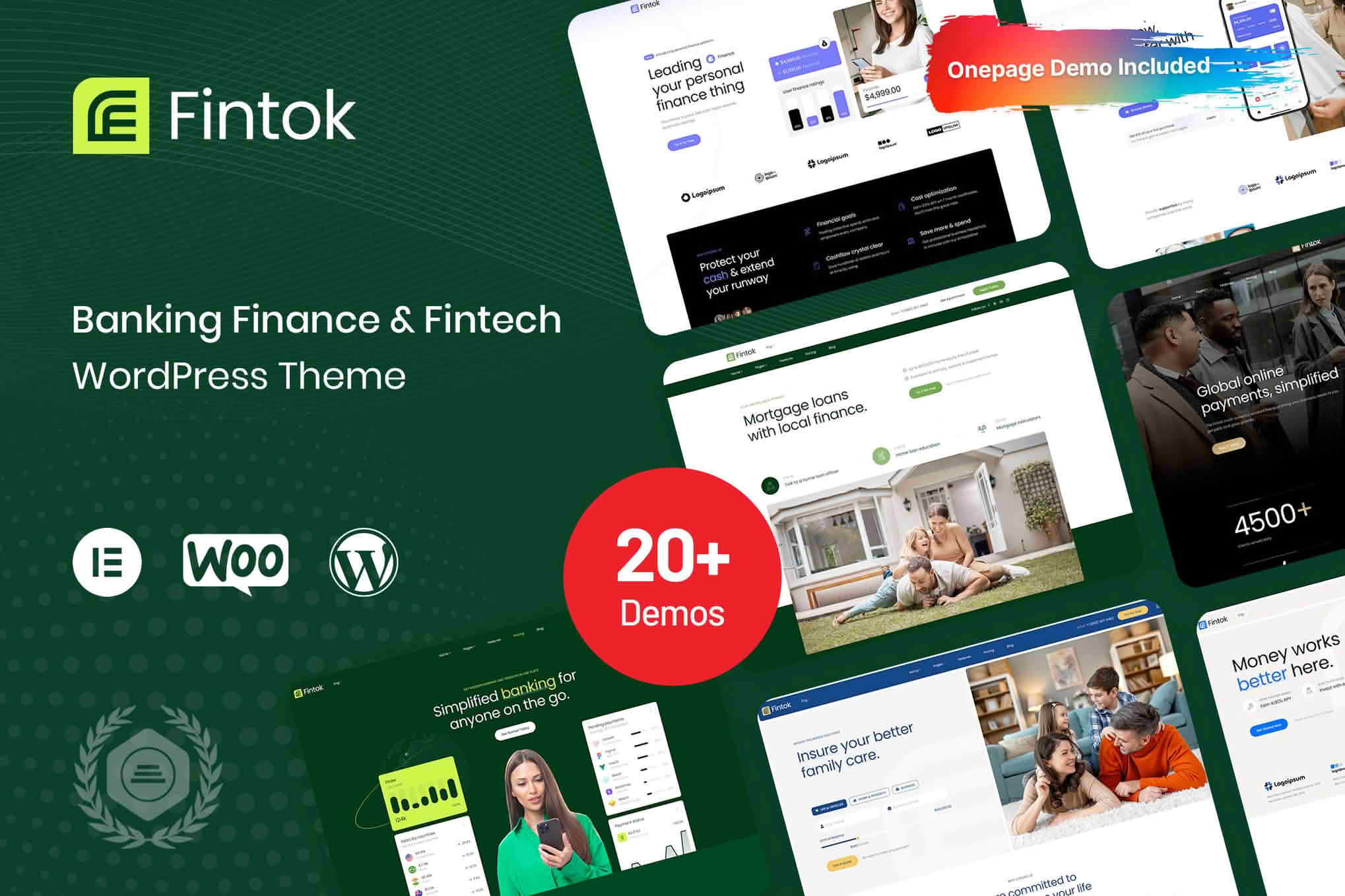 Download Fintok - Banking Finance & Fintech WordPress Theme GPL WordPress Plugin
