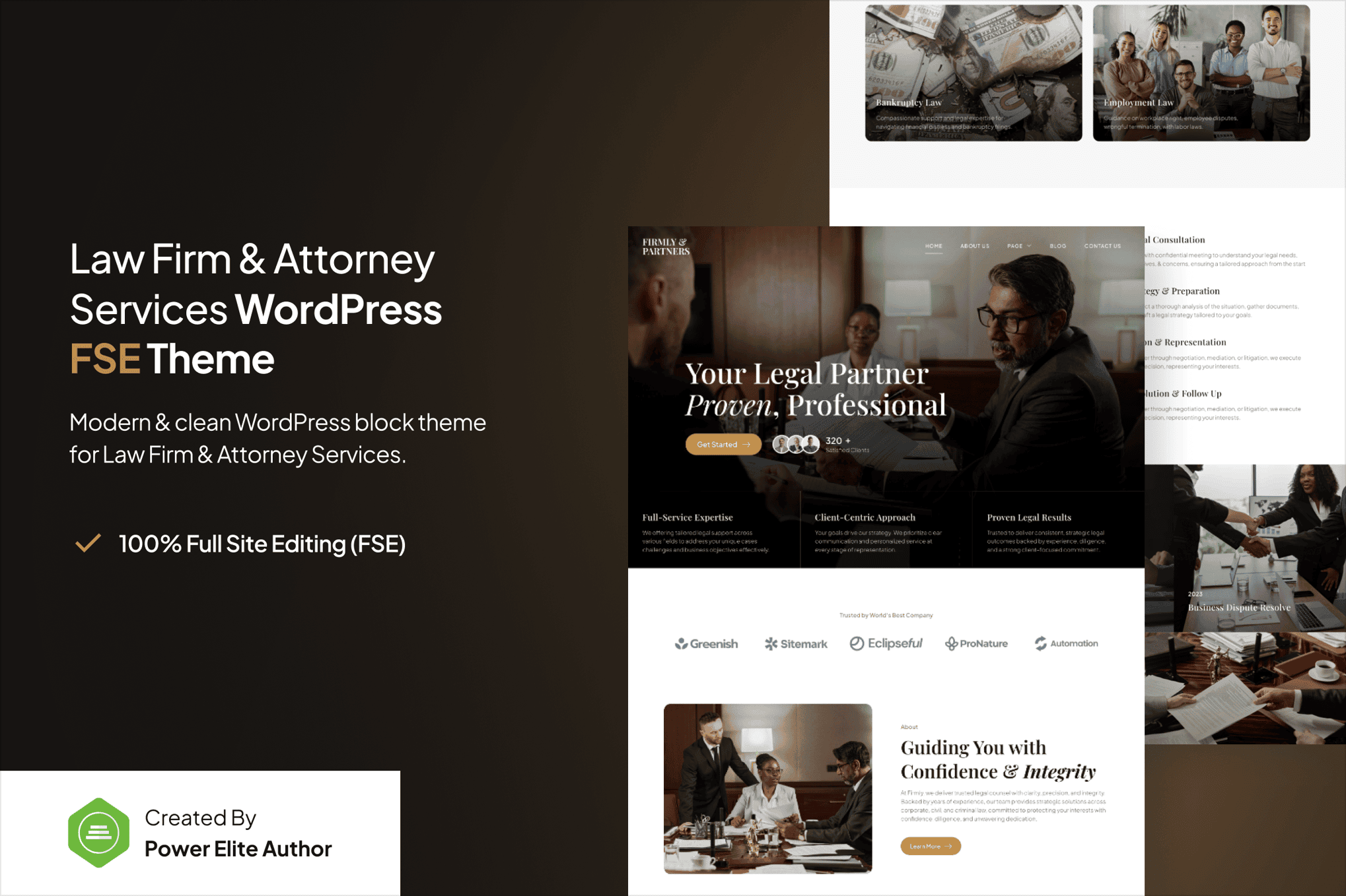 Download Firmly - Lawyer & Attorney FSE WordPress Theme GPL WordPress Plugin