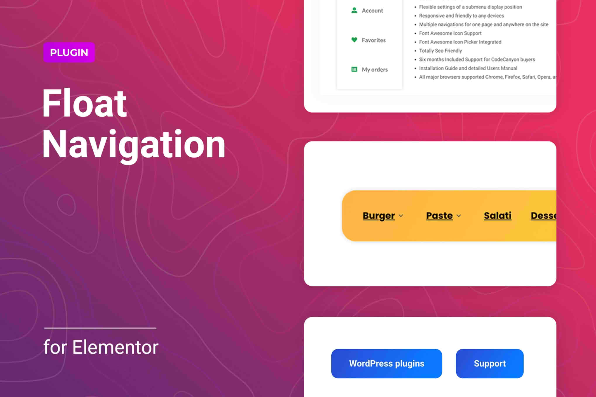 Download Sticky Navigation Menu for Elementor