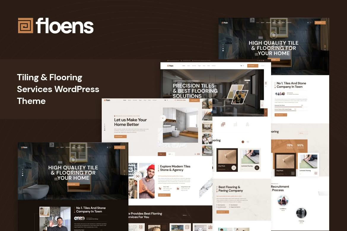 Download Floens - Tiling & Flooring Services WordPress GPL WordPress Plugin