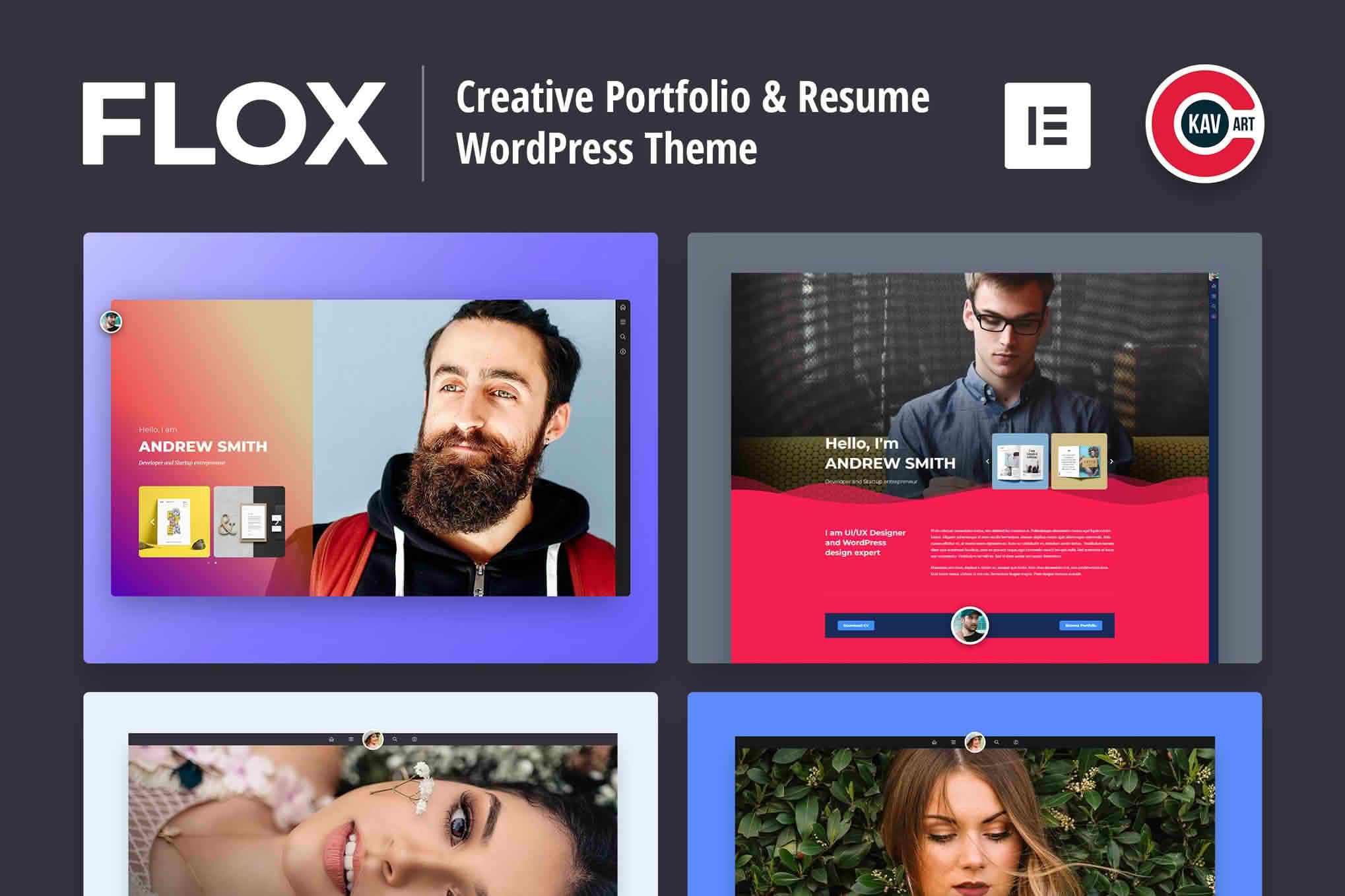 Download FLOX - Personal Portfolio & Resume WordPress Theme GPL WordPress Plugin