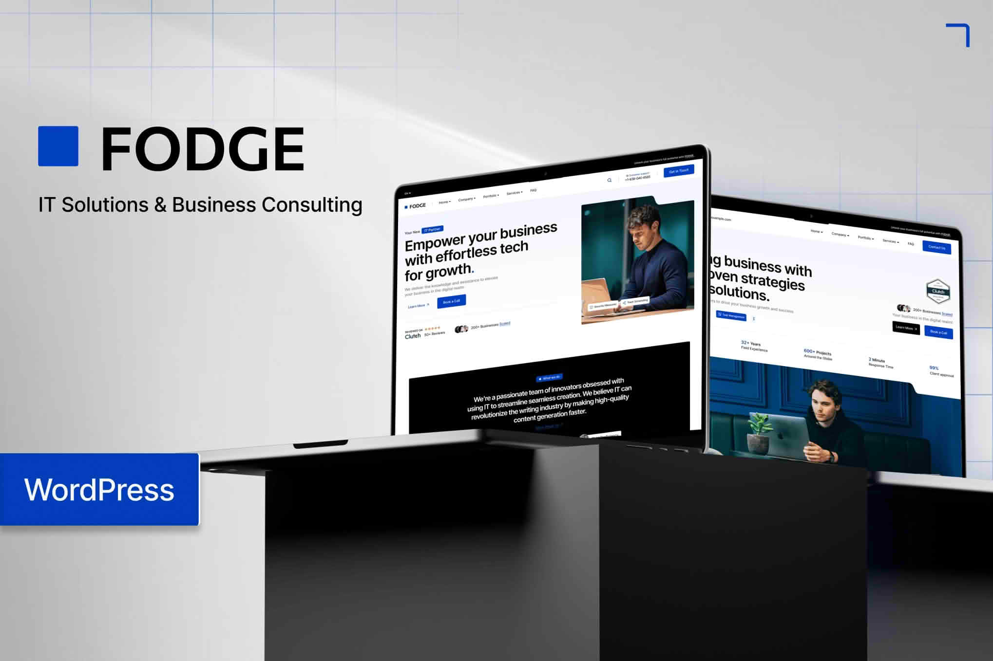 Download Fodge Business IT Solutions WordPress Theme GPL WordPress Plugin