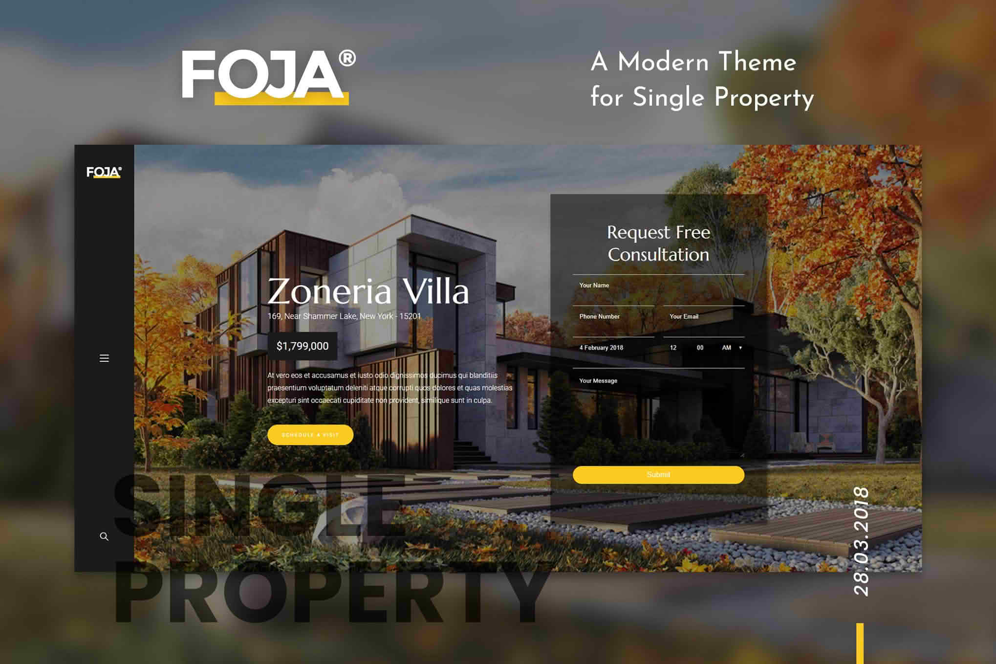 Download Foja | Single Property WordPress Theme GPL WordPress Plugin