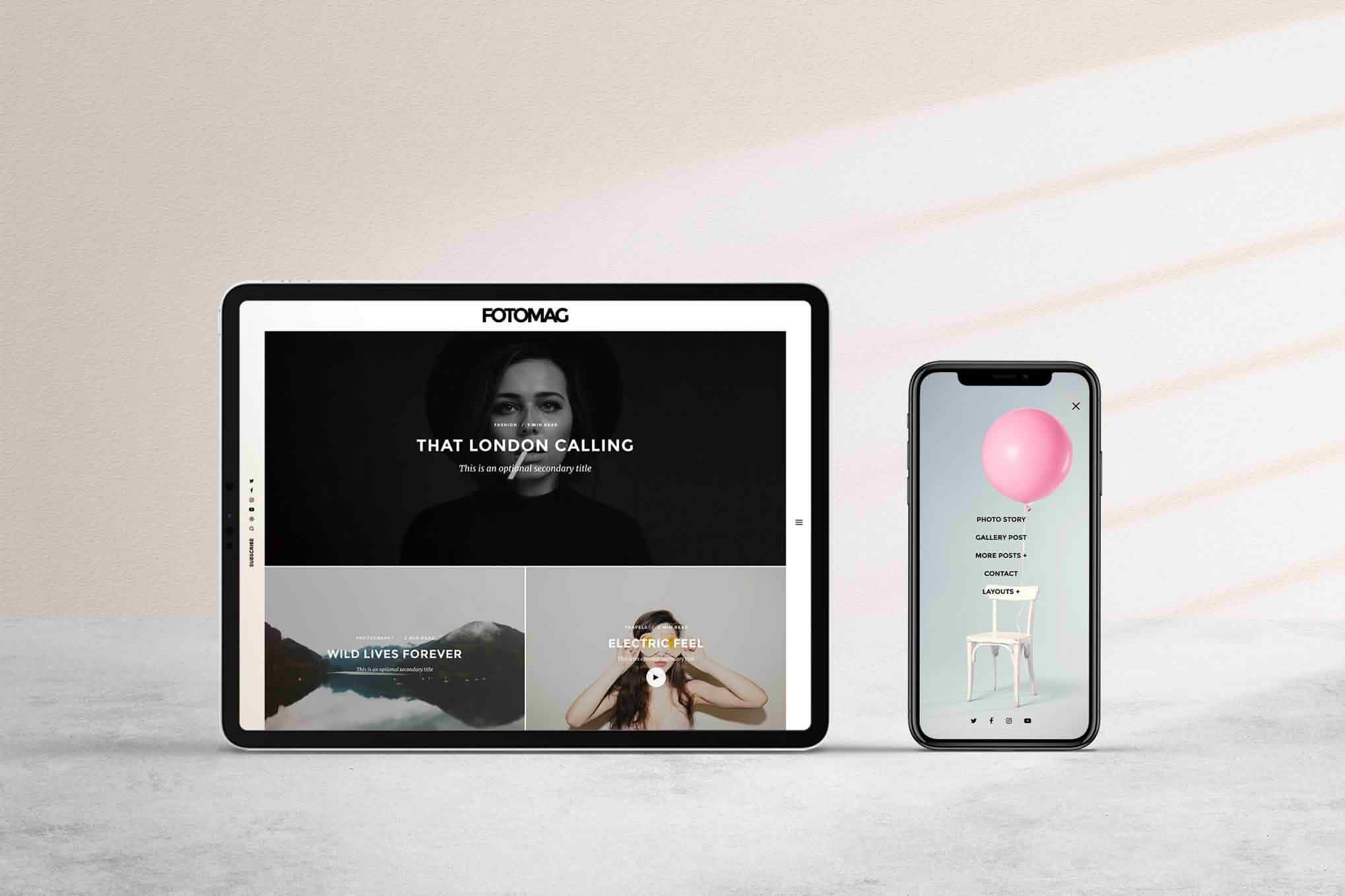 Download Fotomag - A Silky Minimalist Blogging Magazine WordPress Theme For Visual Storytelling GPL WordPress Plugin