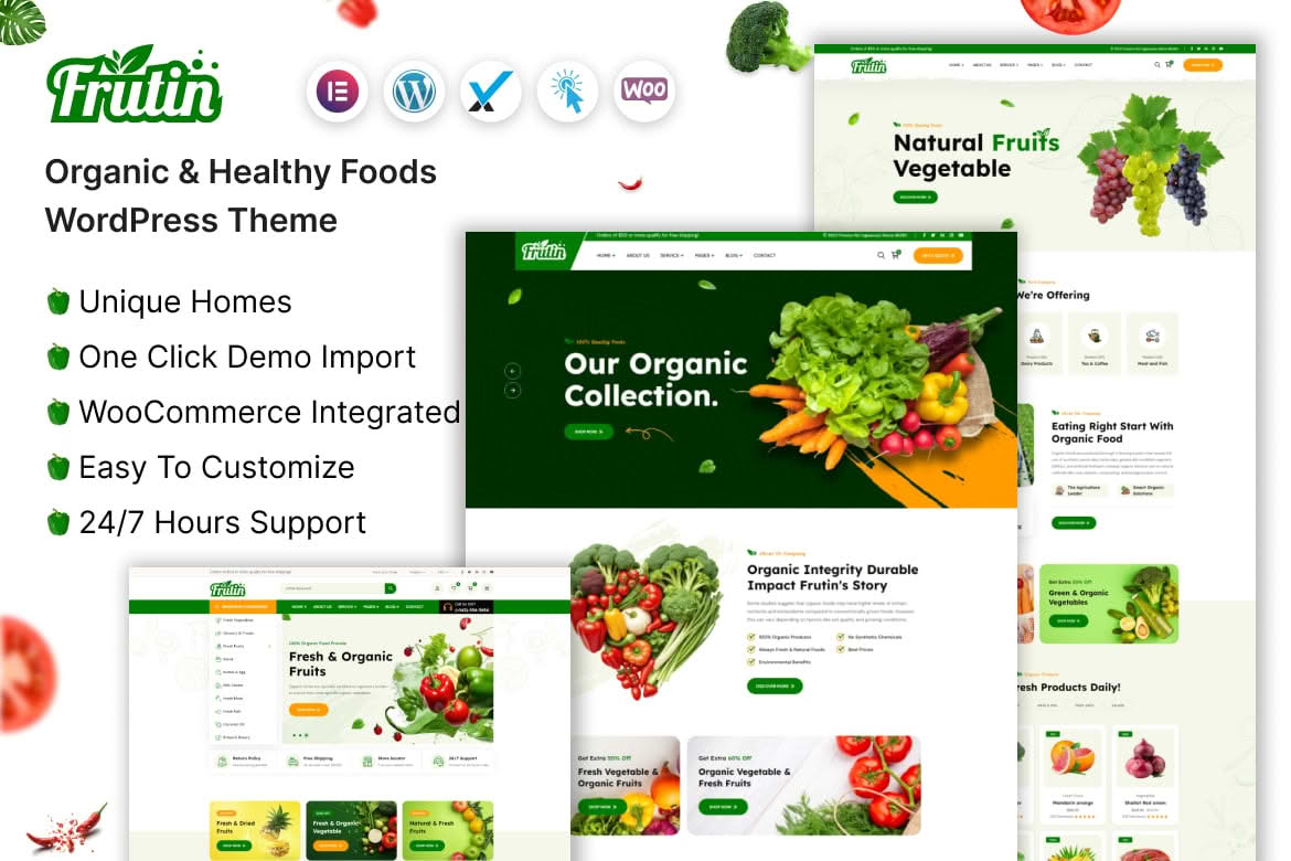 Download Frutin - Organic & Healthy Food WordPress Theme GPL WordPress Plugin