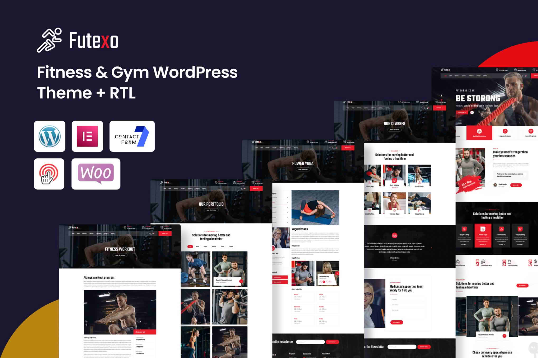 Download Futexo - Fitness & Gym WordPress Theme + RTL GPL WordPress Plugin