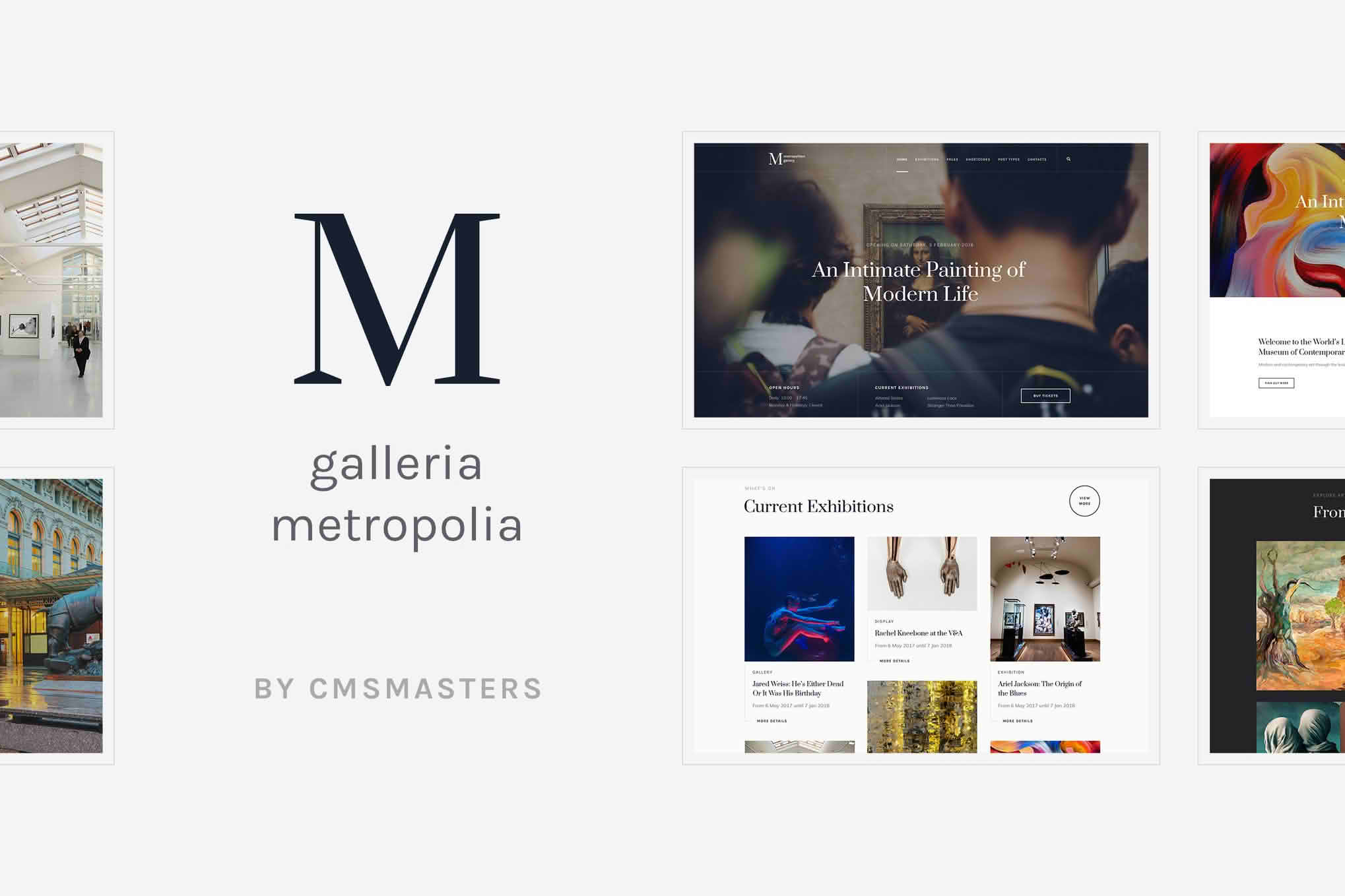 Download Galleria Metropolia - Art Museum & Exhibition Gallery Theme GPL WordPress Plugin