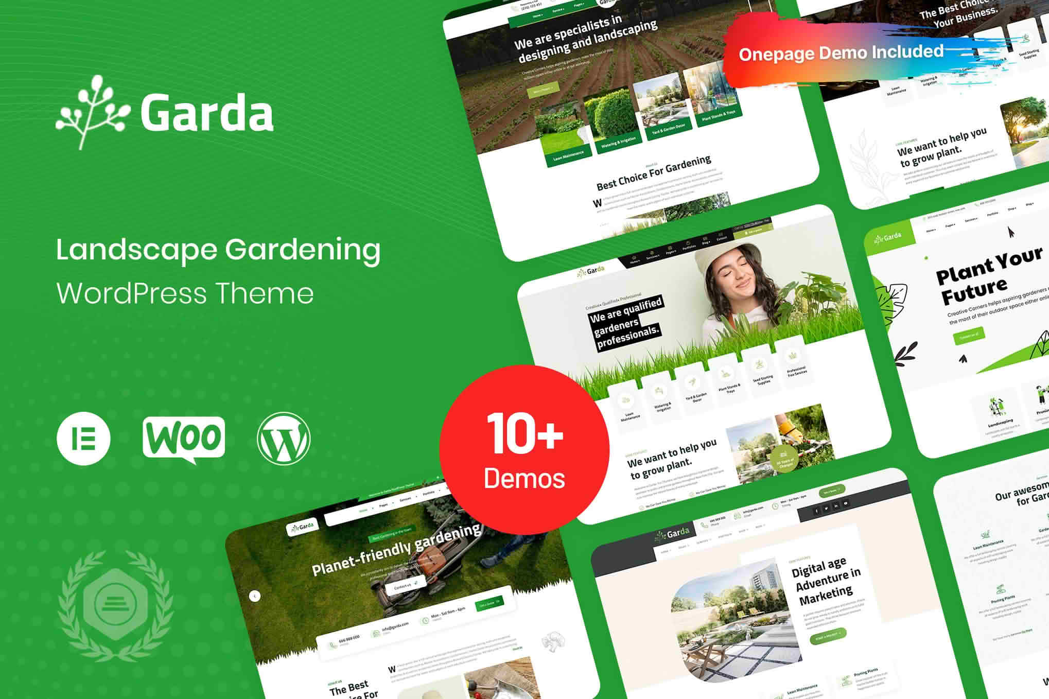 Download Garda - Gardening WordPress Theme GPL WordPress Plugin