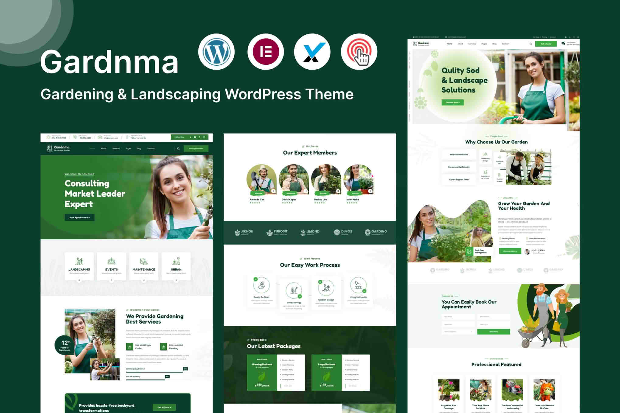 Download Gardnma - Gardening and Landscaping WordPress Theme GPL WordPress Plugin