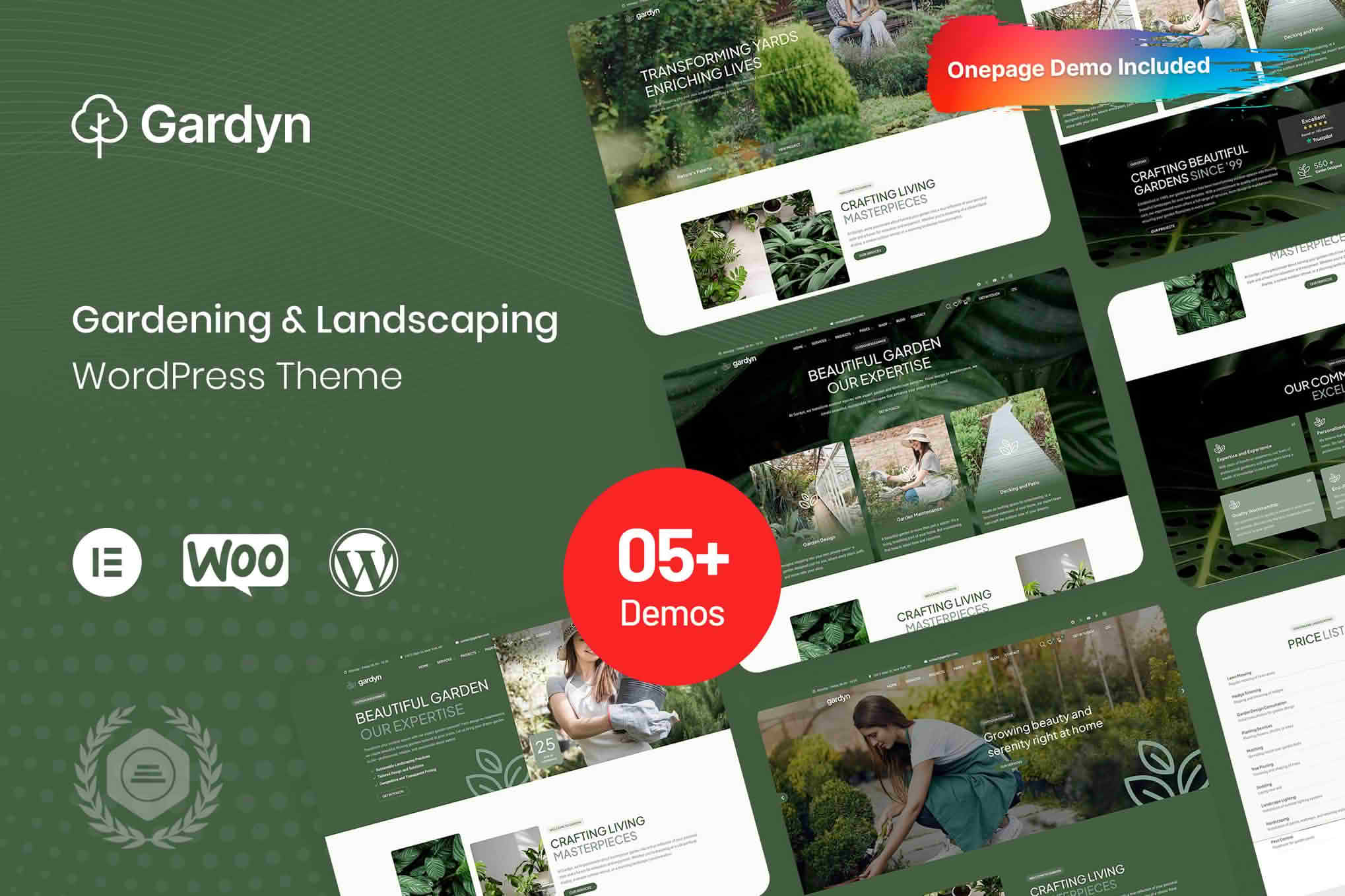Download Gardyn - Gardening & Landscaping WordPress Theme GPL WordPress Plugin