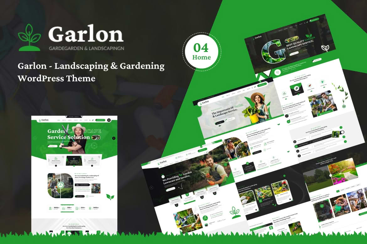 Garlon - Gardening and Landscaping WordPress Theme