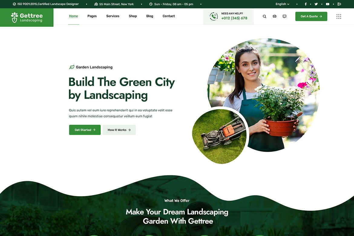 Download Gettree – Garden & Landscaping WordPress Theme GPL WordPress Plugin