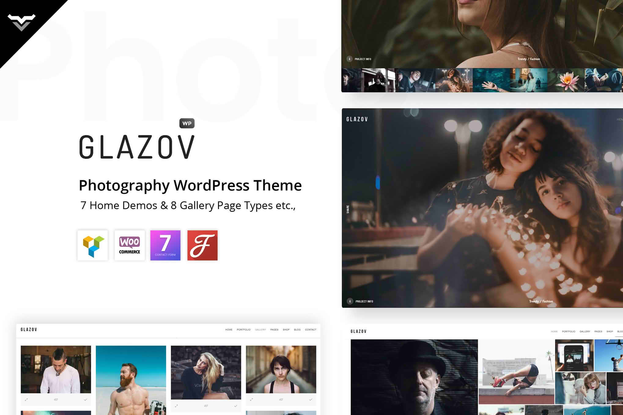 Download Glazov - Photography WordPress Theme GPL WordPress Plugin