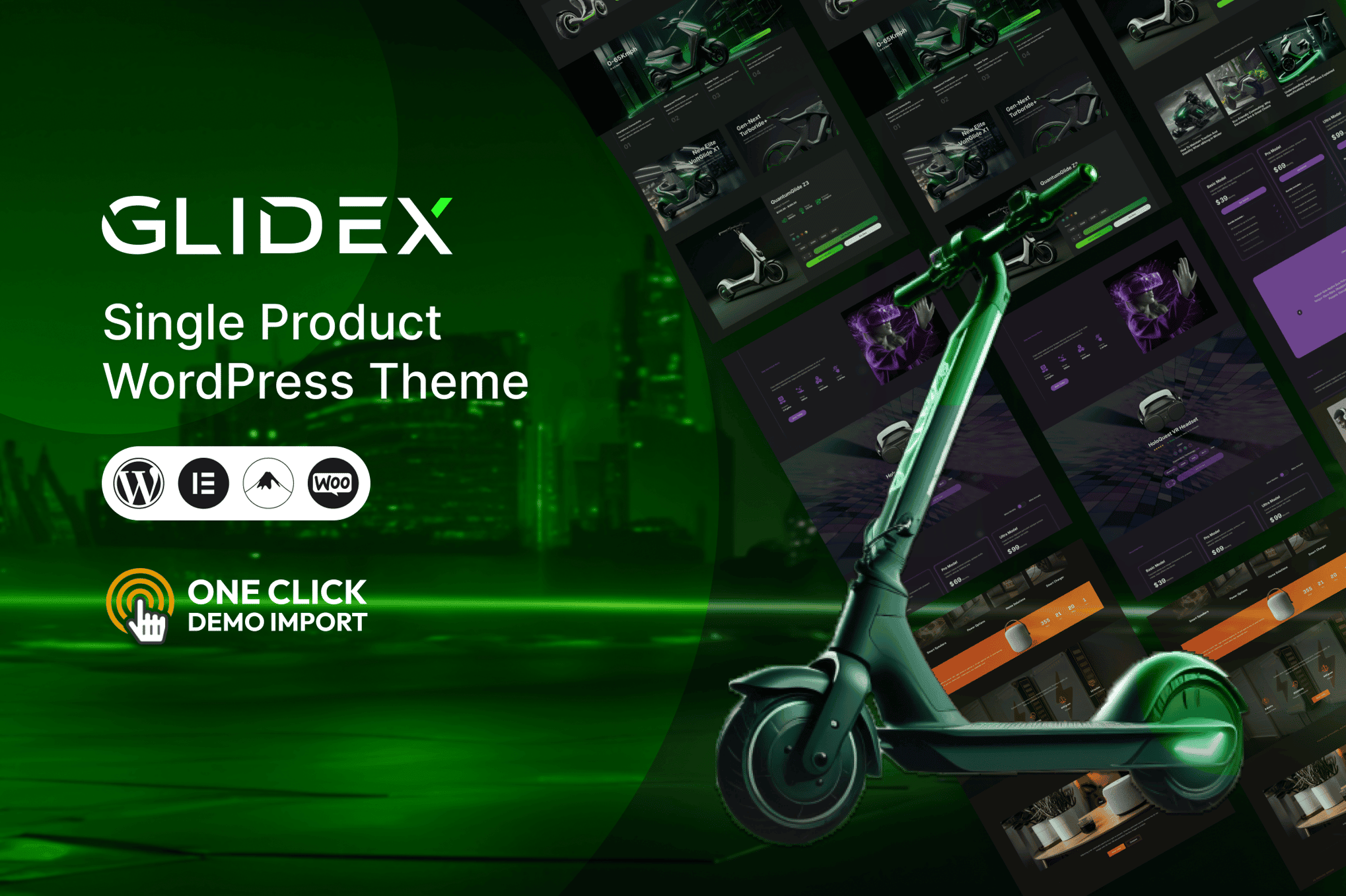Download GlideX - Single Product WooCommerce Theme GPL WordPress Plugin
