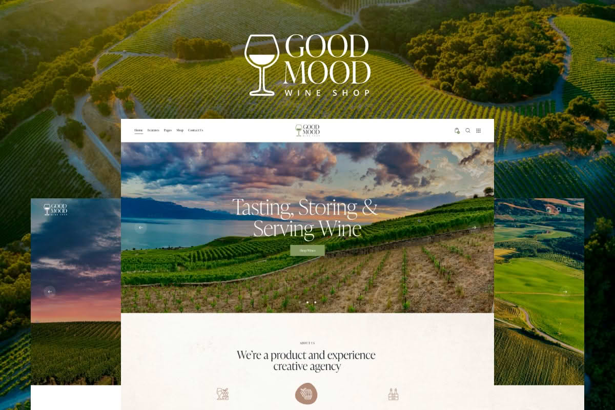 Download Good Mood - Wine Shop WordPress Theme GPL WordPress Plugin