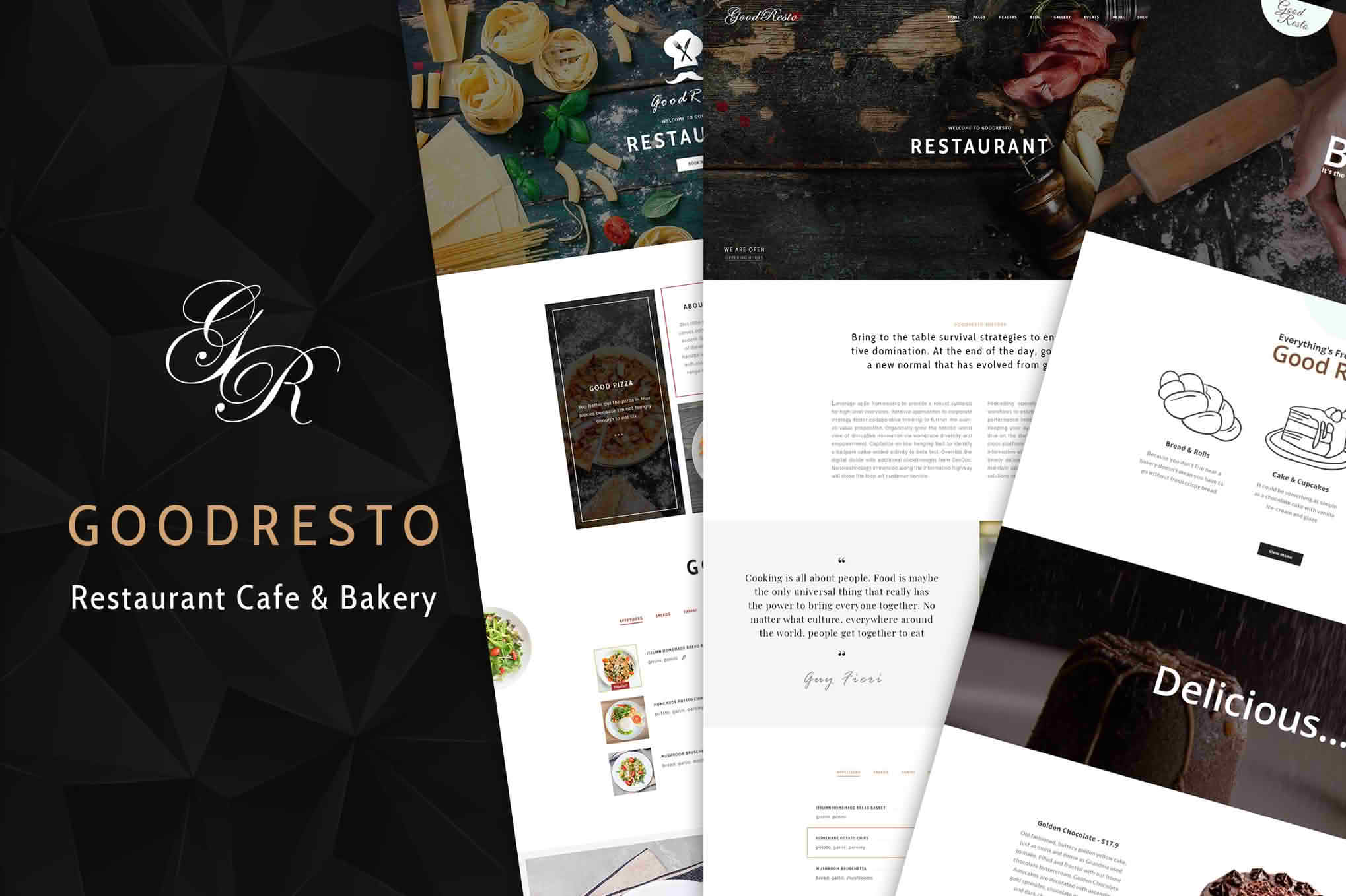 Download GoodResto - Restaurant WordPress Theme GPL WordPress Plugin