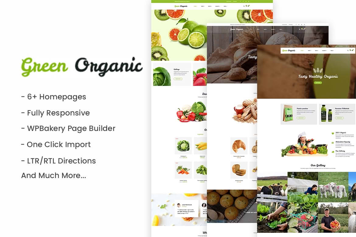 Download Greenorganic - WooCommerce WordPress Theme GPL WordPress Plugin