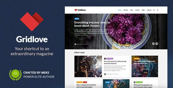 Download Gridlove - News Portal & Magazine WordPress Theme GPL WordPress Plugin