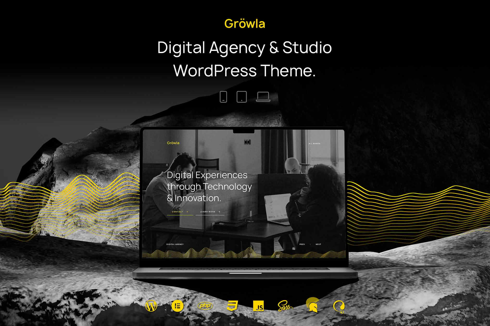 Download Gröwla – Digital Agency & Studio WordPress Theme GPL WordPress Plugin