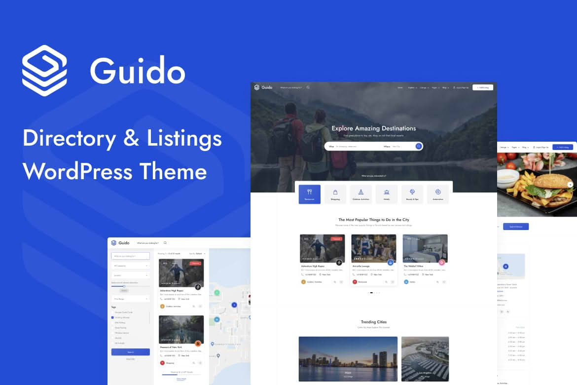 Download Guido - Directory Listing WordPress Theme GPL WordPress Plugin