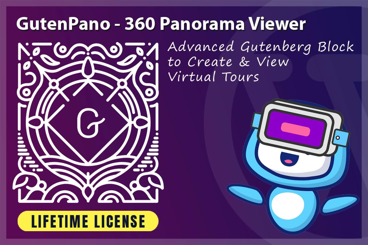 Download GutenPano - 360 Panorama Viewer for Gutenberg