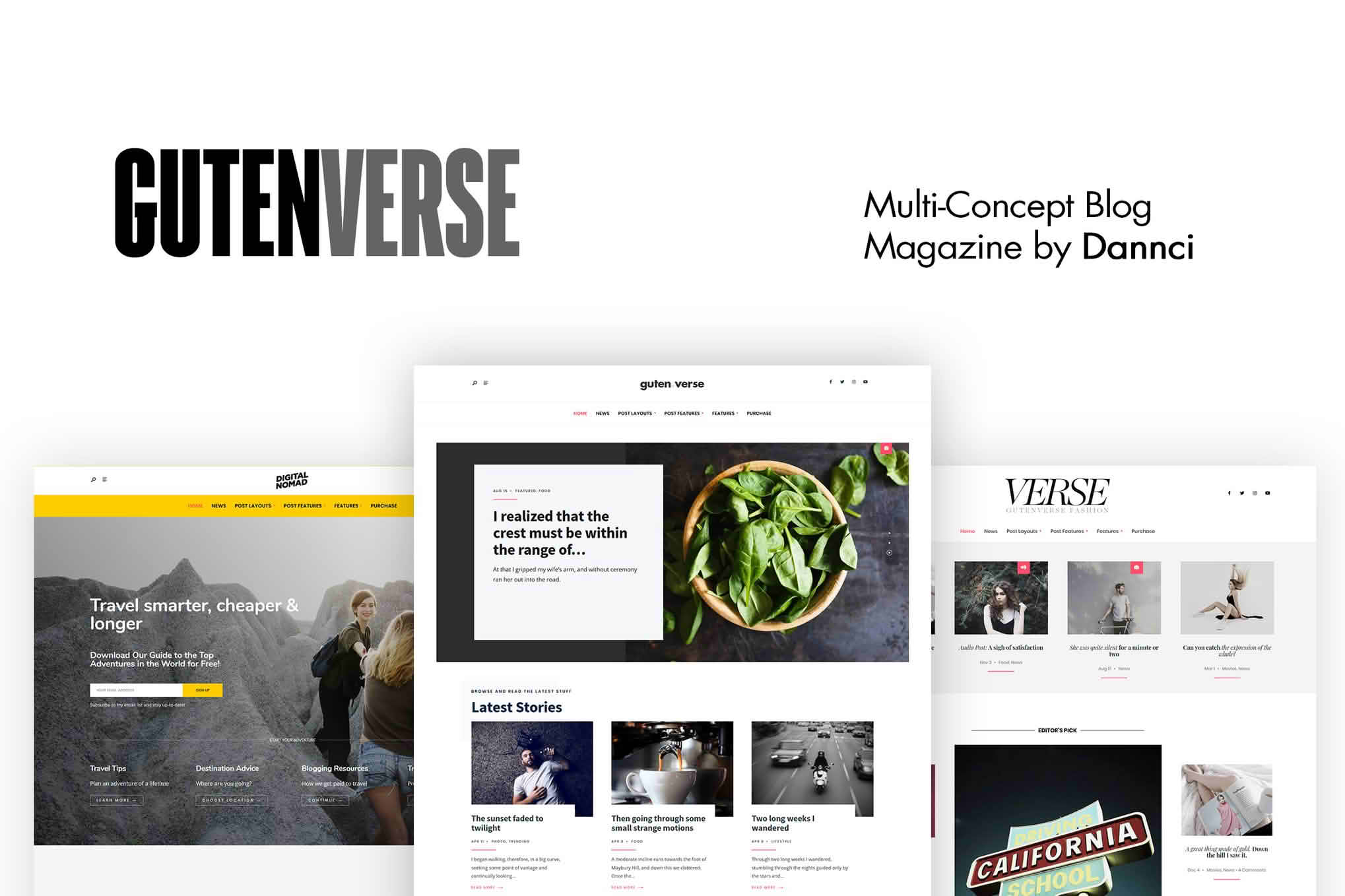 Download GutenVerse - Magazine and Blog WordPress Theme GPL WordPress Plugin