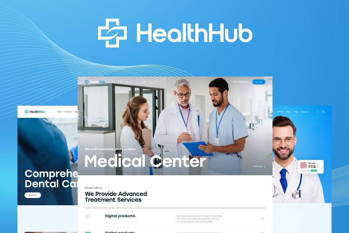 Download HealthHub - Health & Medical Doctor WordPress Theme GPL WordPress Plugin