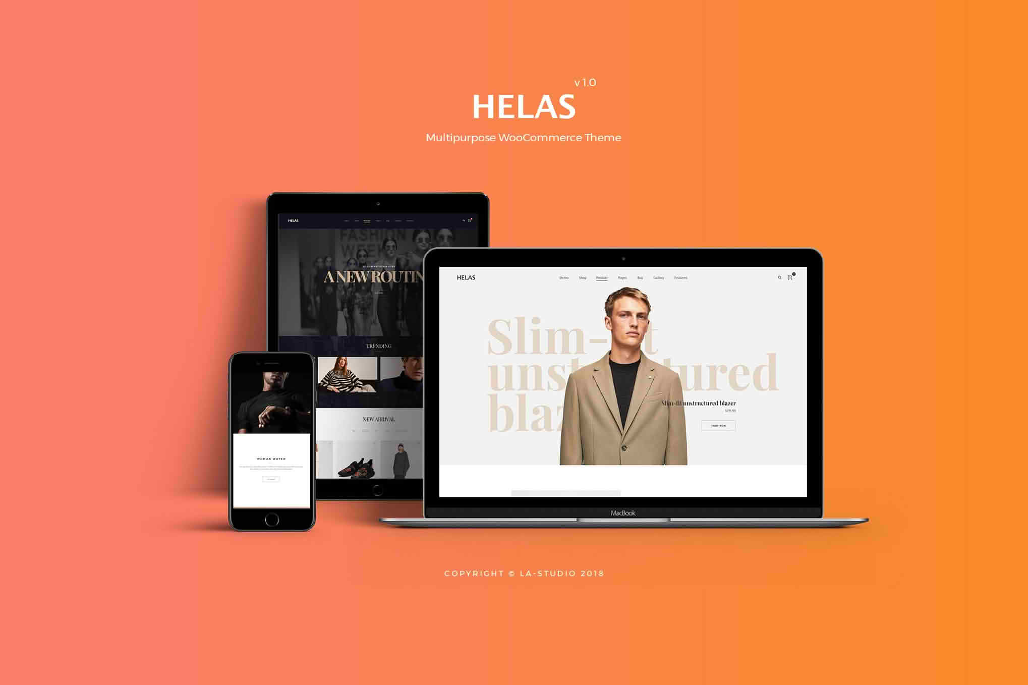 Download Helas - Multipurpose WooCommerce Theme GPL WordPress Plugin