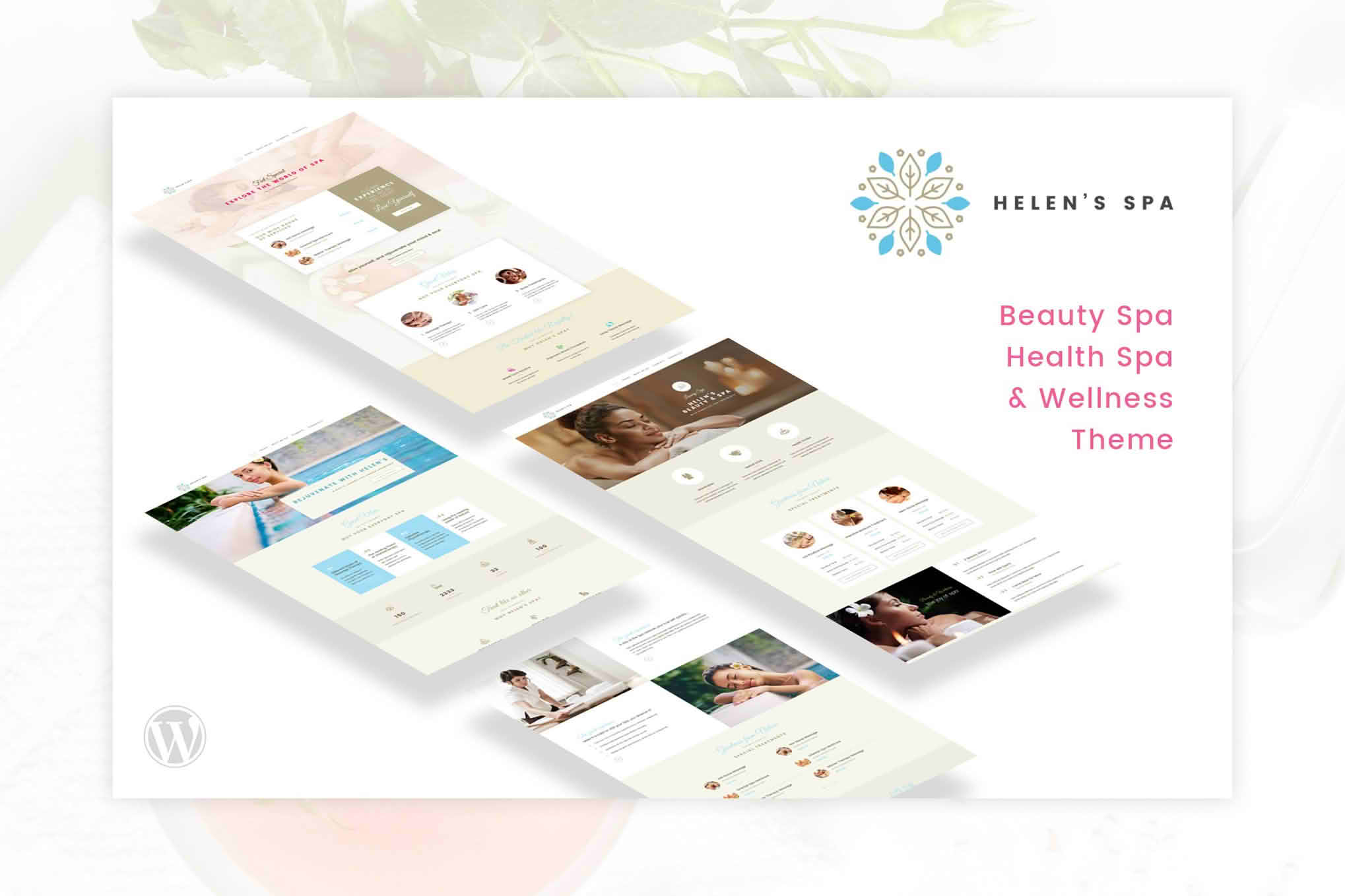 Download Helen Spa - Beauty Cosmetic Theme GPL WordPress Plugin