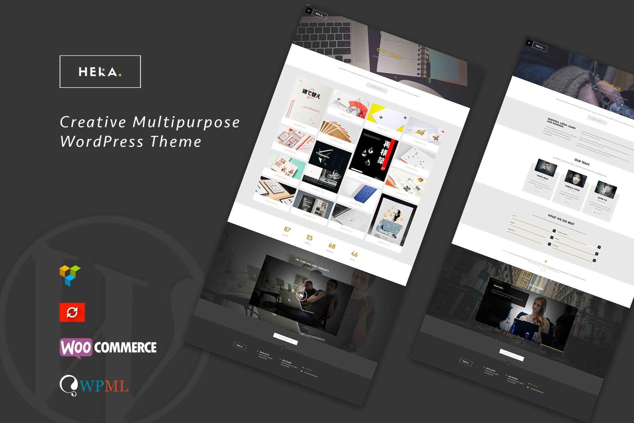 Download Hera - Creative Multipurpose WordPress Theme GPL WordPress Plugin