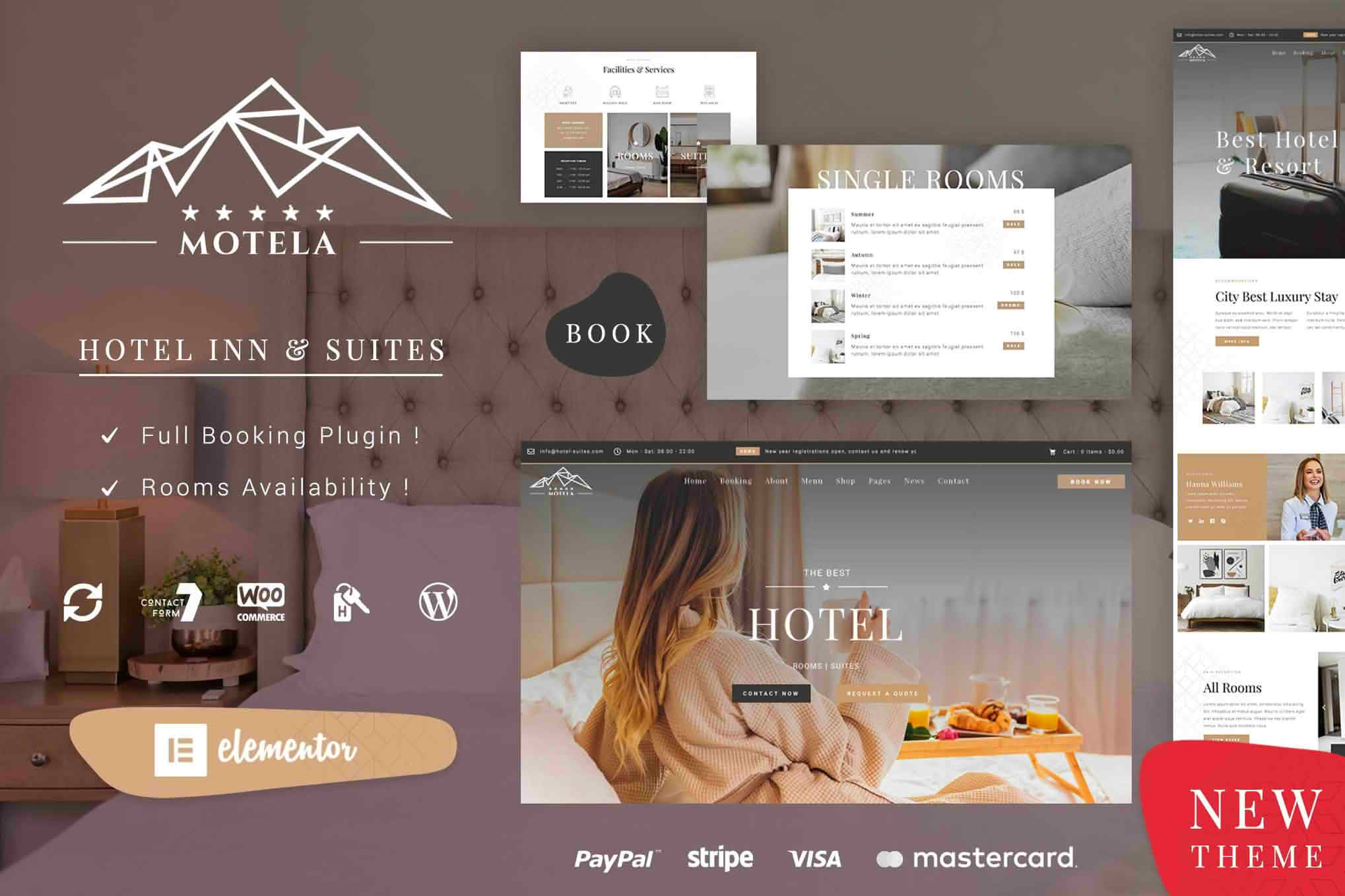 Download Hotel Booking WordPress Theme - Luviana GPL WordPress Plugin